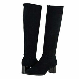 New Trotters Kacee Wide Calf Suede Boots Size 5